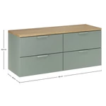Kép 1/8 - Bútorszett Aster Green, 120 cm