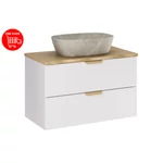 Kép 3/9 - Bútorszett Aster White, 80 cm