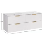 Kép 13/14 - Bútorszett Aster White, 120 cm