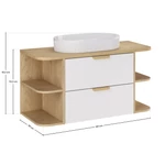 Kép 2/8 - Bútorszett Aster White, 100 cm