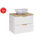 Kép 3/10 - Bútorszett Aster White, 60 cm