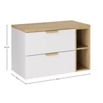 Kép 2/9 - Bútorszett Aster White, 80 cm
