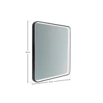 Kép 5/6 - LED tükör, 65 cm