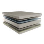 Kép 2/7 - Conforto Memory 16 hipoallergén memóriahabos matrac – 16 cm – 5. kép