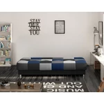 Kép 3/6 - Modern designú fekete kanapé