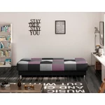 Kép 3/6 - Modern designú fekete kanapé