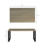 Kép 3/3 - Elegáns design és modern stílusú dohányzóasztal.