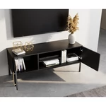 Kép 3/7 - Modern tv szekrény black matt kivitelben