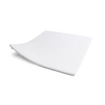 Kép 2/6 - Fehér hipoallergén T25 topper huzat 120x200