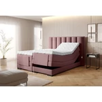 Kép 3/4 - Elegáns rózsaszín boxspring ágy a Veros kollekcióból