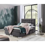 Kép 2/9 - Inez 160x200 boxspring ágy szürke