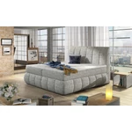 Kép 2/3 - Vinzencó 180x200 boxspring ágy szürke színben