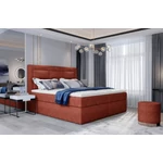 Kép 2/3 - Vivre piros boxspring ágy