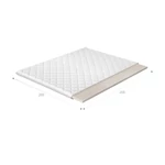 Kép 2/4 - Fehér latex topper
