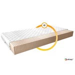 Kép 2/3 - Medicott Silver latex matrac 180x200 fehér