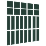 Kép 2/5 - Sötétzöld Quadratta kárpitos panel