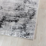 Kép 5/8 - Modern design szürke szőnyeg