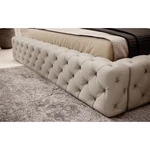 Kép 6/10 - Elegáns Prince ágy 160x200 bézses