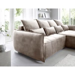 Kép 8/10 - Elegáns bézs sarokkanapé