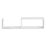 Kép 3/9 - Elegáns fehér polc a lakberendezéshez