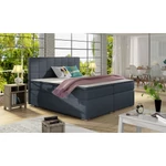 Kép 1/3 - Alice 140x200 boxspring ágy  kék