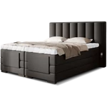 Kép 1/4 - Veros 140x200 boxspring ágy  sötétbarna