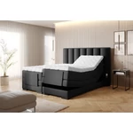 Kép 3/4 - Veros 160x200 boxspring ágy  fekete