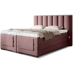 Kép 1/4 - Veros 160x200 boxspring ágy  rózsaszín