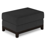 Kép 1/2 - Selene pouf dió puff, fekete