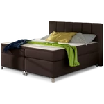 Kép 1/3 - Basilio 160x200 boxspring ágy  barna
