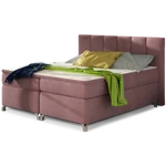 Kép 1/3 - Basilio 160x200 boxspring ágy  rózsaszín