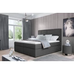 Kép 1/2 - Meron 180x200 boxspring ágy  sötétszürke