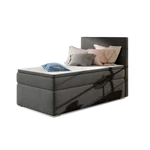 Kép 1/3 - Rocco 90x200 boxspring ágy  szürke