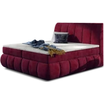 Kép 1/3 - Vincenzo 180x200 boxspring ágy  piros