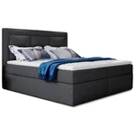 Kép 1/3 - Vivre 140x200 boxspring ágy  sötétszürke