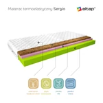 Kép 3/3 - Hőre lágyuló matracok sergio 80x200 medicott ezüst matrac, fehér