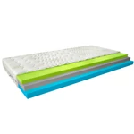 Kép 1/3 - Hőre lágyuló matracok simona 120x200 aloevera matrac, fehér