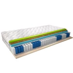 Kép 1/3 - Hőre lágyuló matracok sola 90x200 selyem matrac, fehér
