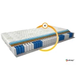 Kép 2/4 - Zsebmatracok paros 120x200 aloevera matrac, fehér