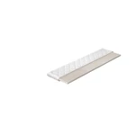 Kép 1/4 - Topper latex 80x200 hipoallergén huzat matrac, fehér
