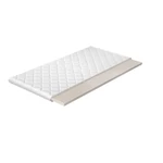 Kép 1/4 - Topper latex 140x200 hipoallergén huzat matrac, fehér