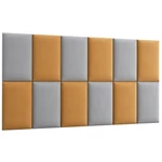 Kép 1/5 - Quadratta 180x100 kárpitozott panel, sárga
