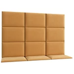 Kép 1/4 - Quadratta 180x120 kárpitozott panel, sárga