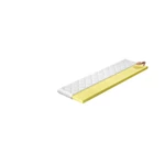 Kép 1/4 - Topper visco 80x200 hipoallergén huzat matrac, fehér