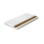 Kép 1/5 - Hab matracok luna 180x200 hipoallergén huzat matrac, fehér