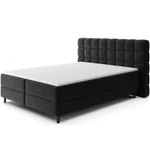 Kép 1/10 - Camma 140x200, Boxspring ágy, Fekete, Luxo 10