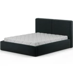 Kép 1/10 - Pesillo ágy + fémkeret/gázemelő/tárolóhely 160x200, Sötétzöld, Modullo 35