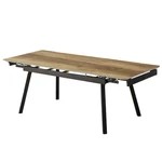 Kép 1/18 - Kihúzható asztal cupra (150+30+30)x90x76 cm natúr (john 120+30+30x85 - kerámia, tölgy-a fa színben)