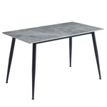 Kép 1/19 - Asztal adria 140x80x75 cm magas márvány szürke (rion 140x80 - kerámia, magas olaszország szürke)