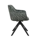 Kép 4/37 - Modern design  sötétzöld Sherlock szék